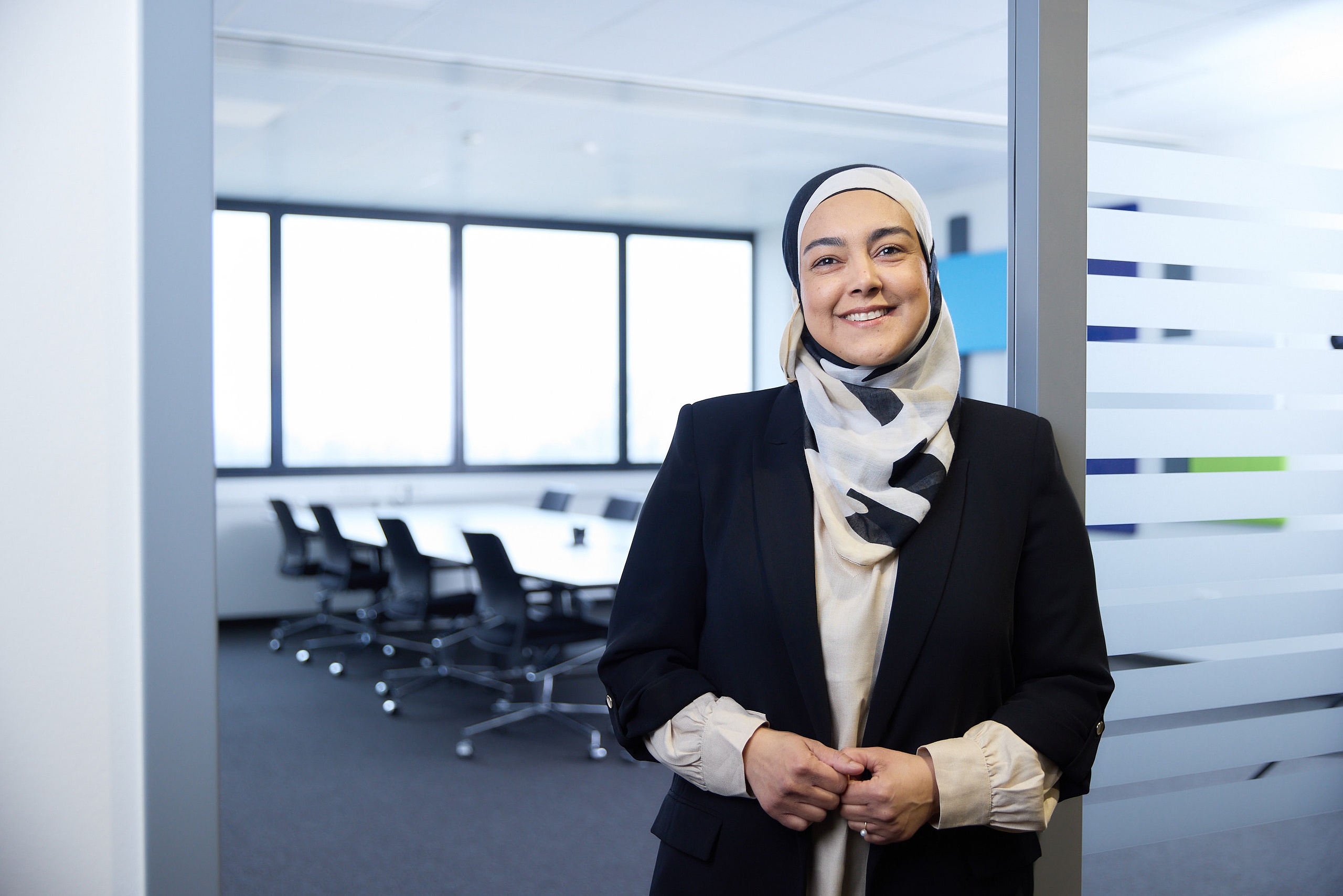 Ein Portrait von Houda Derouiche