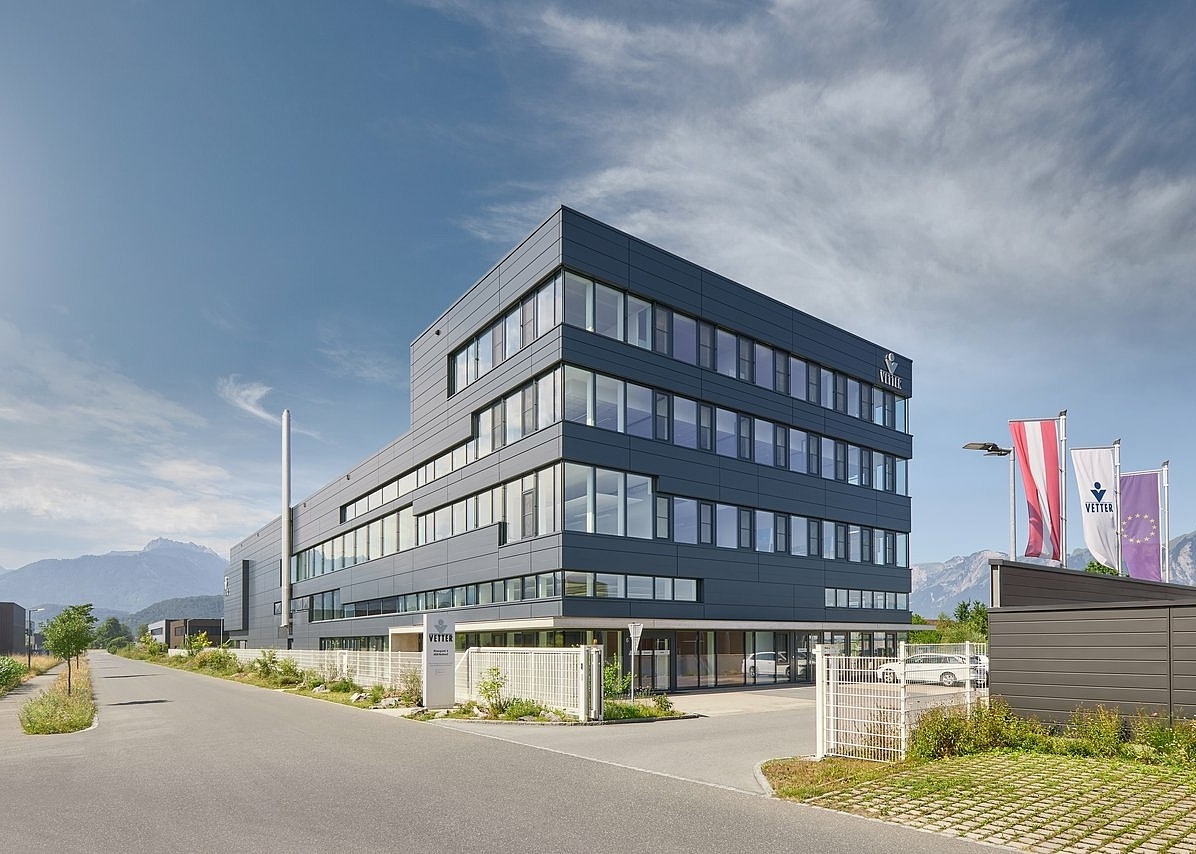 Clinical manufacturing facility in Rankweil