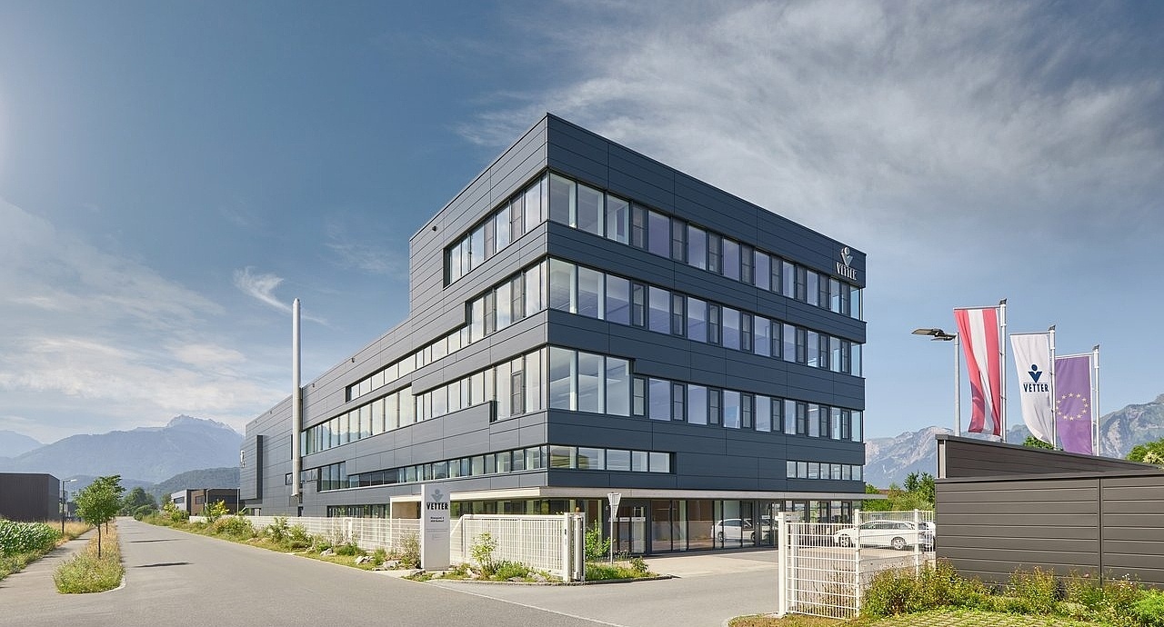 Clinical manufacturing facility in Rankweil