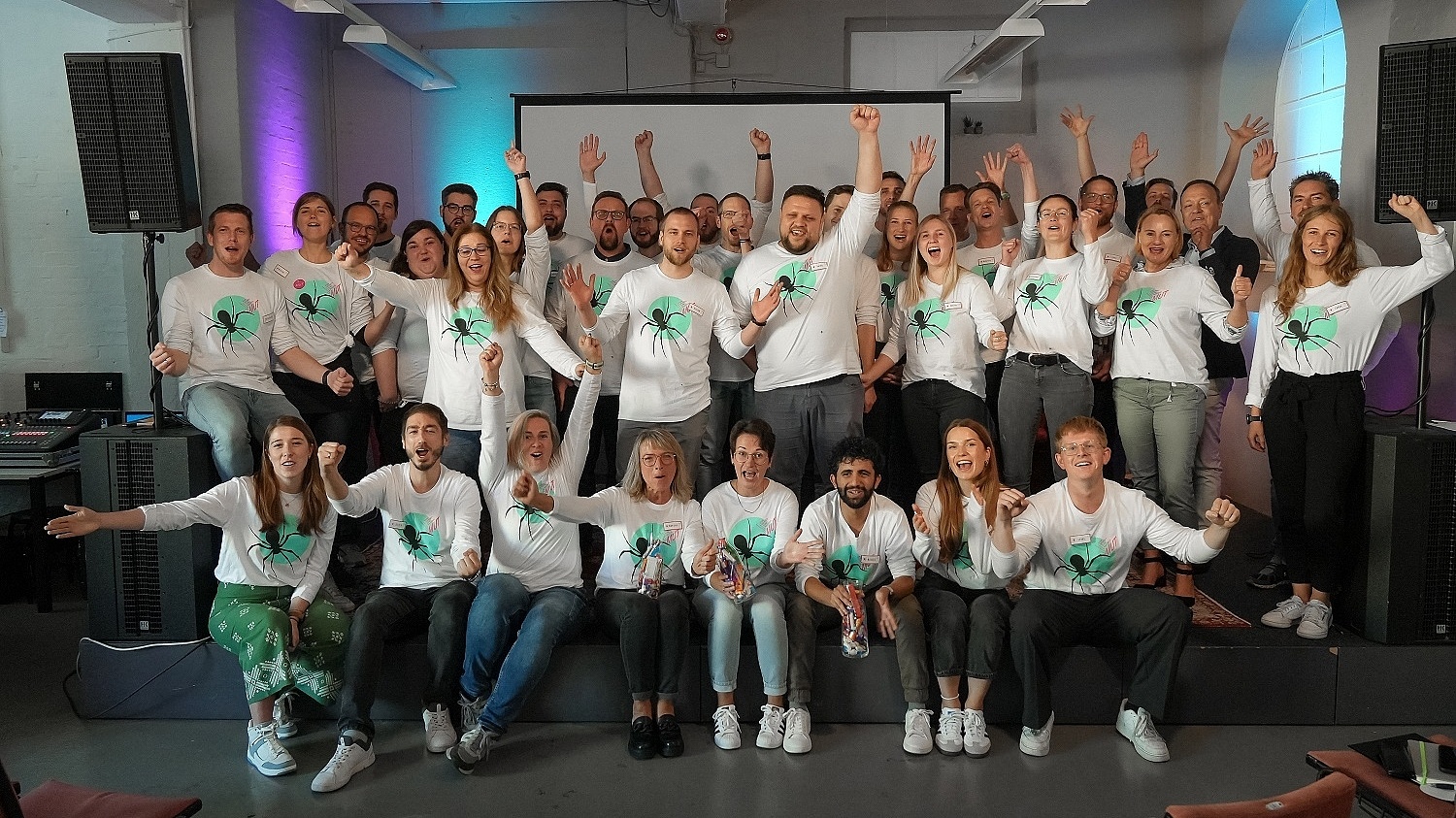 Gruppenbild von Vetter Hackathon
