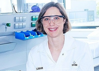 Dr. Melanie Helms, Teamleiterin Chemische Analytik und ehemalige Trainee