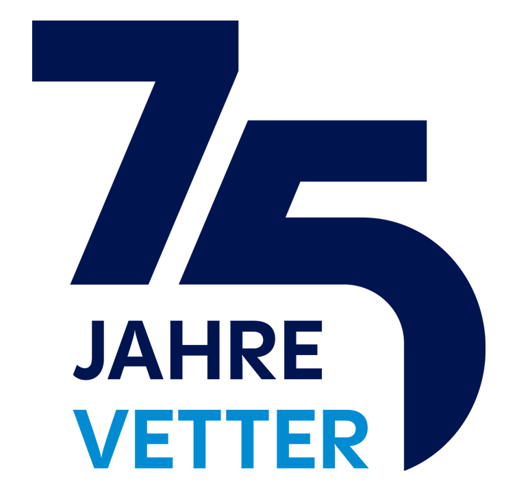 75 Jahre Vetter Signet deutsch