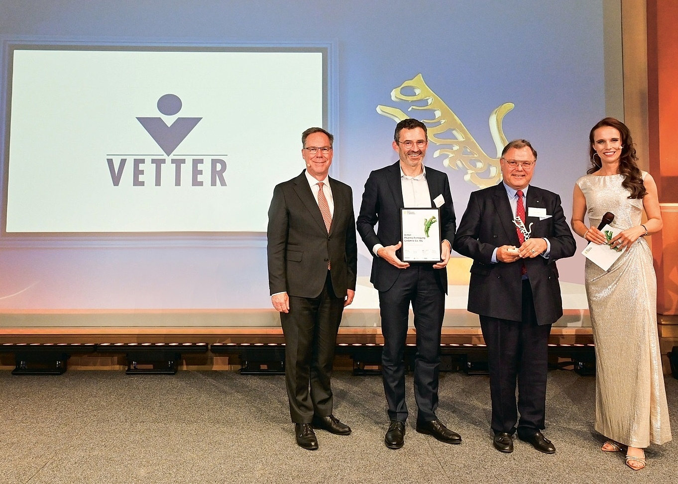 Preisverleihung des Best Managed Company Awards 2025 für Vetter