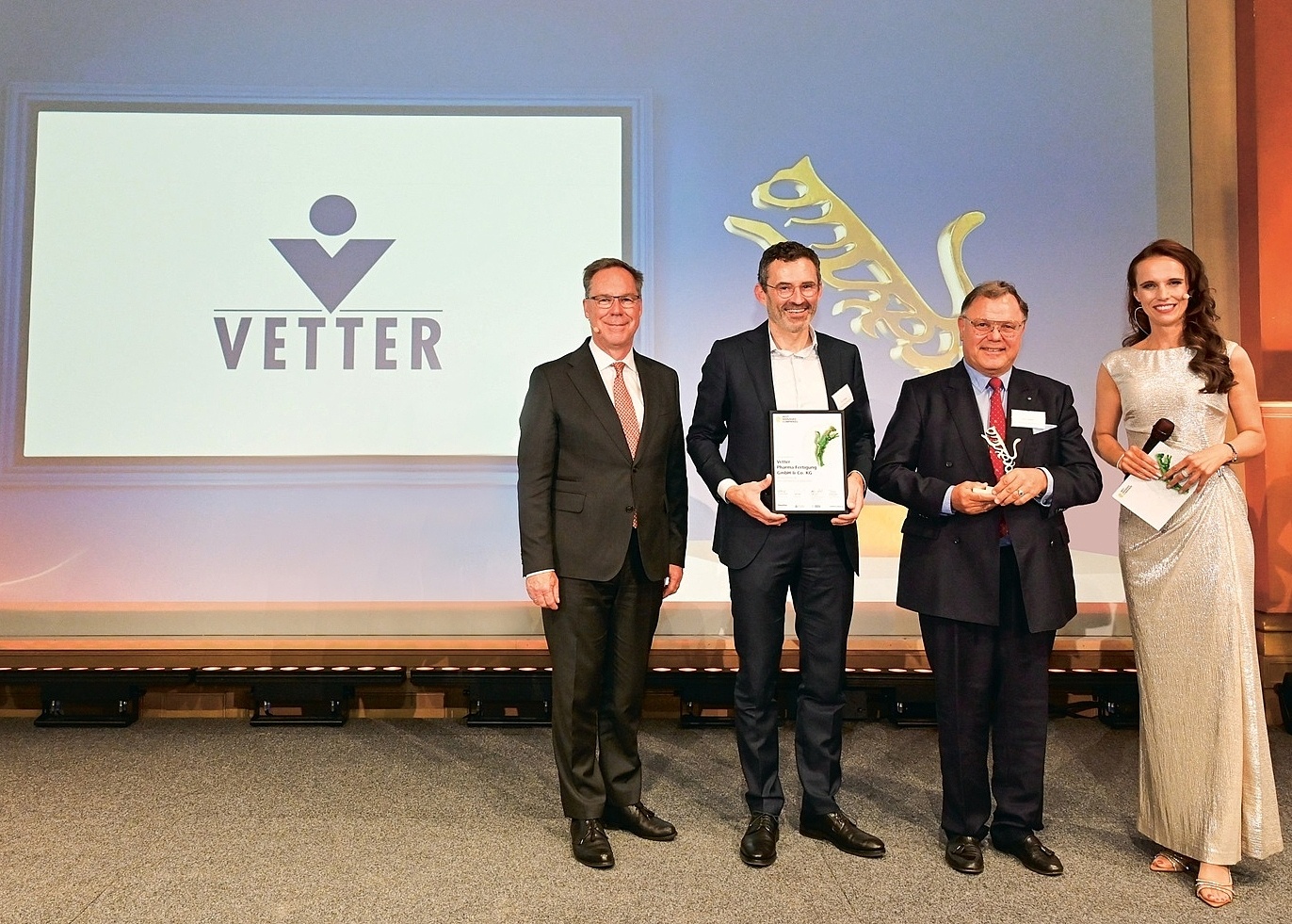 Preisverleihung des Best Managed Company Awards 2025 für Vetter