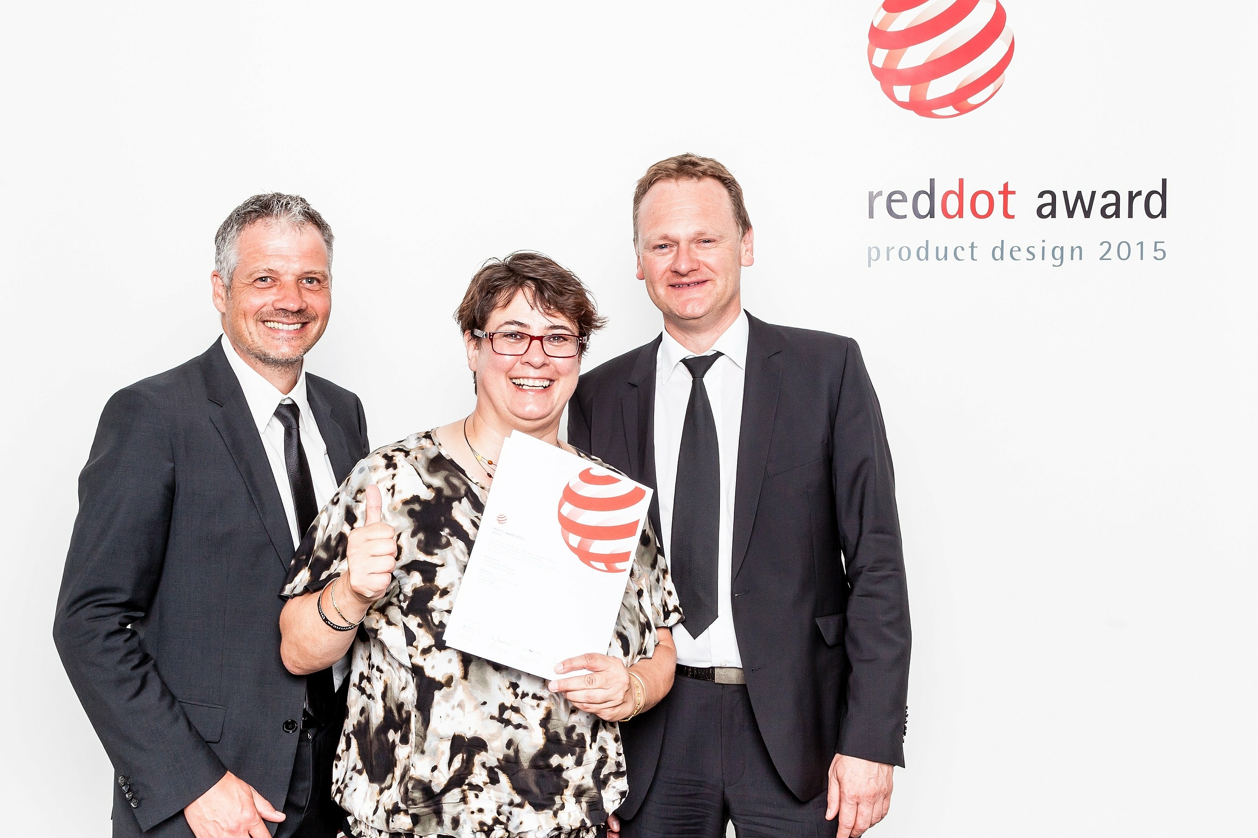 Preisverleihung Reddot Award 2015