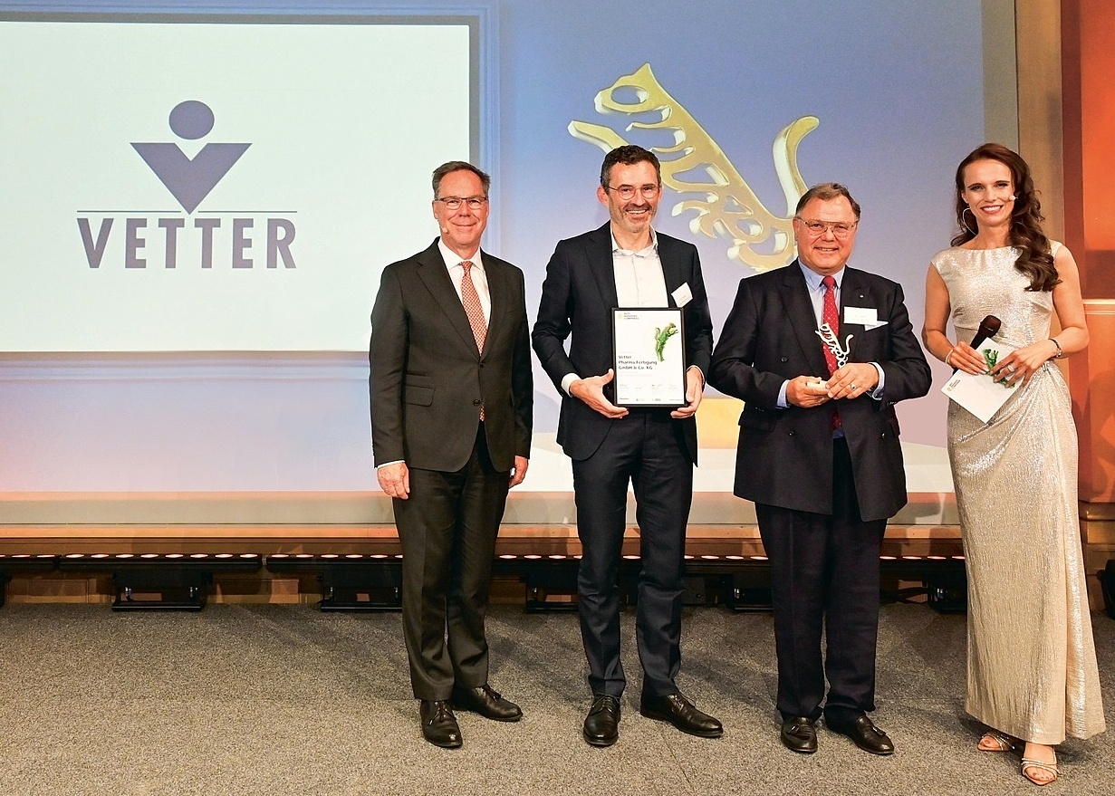 Teaserbild Vetter darf sich erneut Best Managed Company nennen