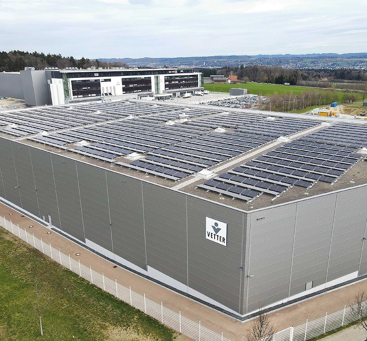 Photovoltaikanlage am Standort RVW