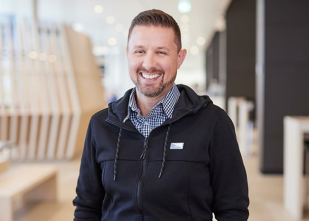Portraitbild von einem Mitarbeiter 