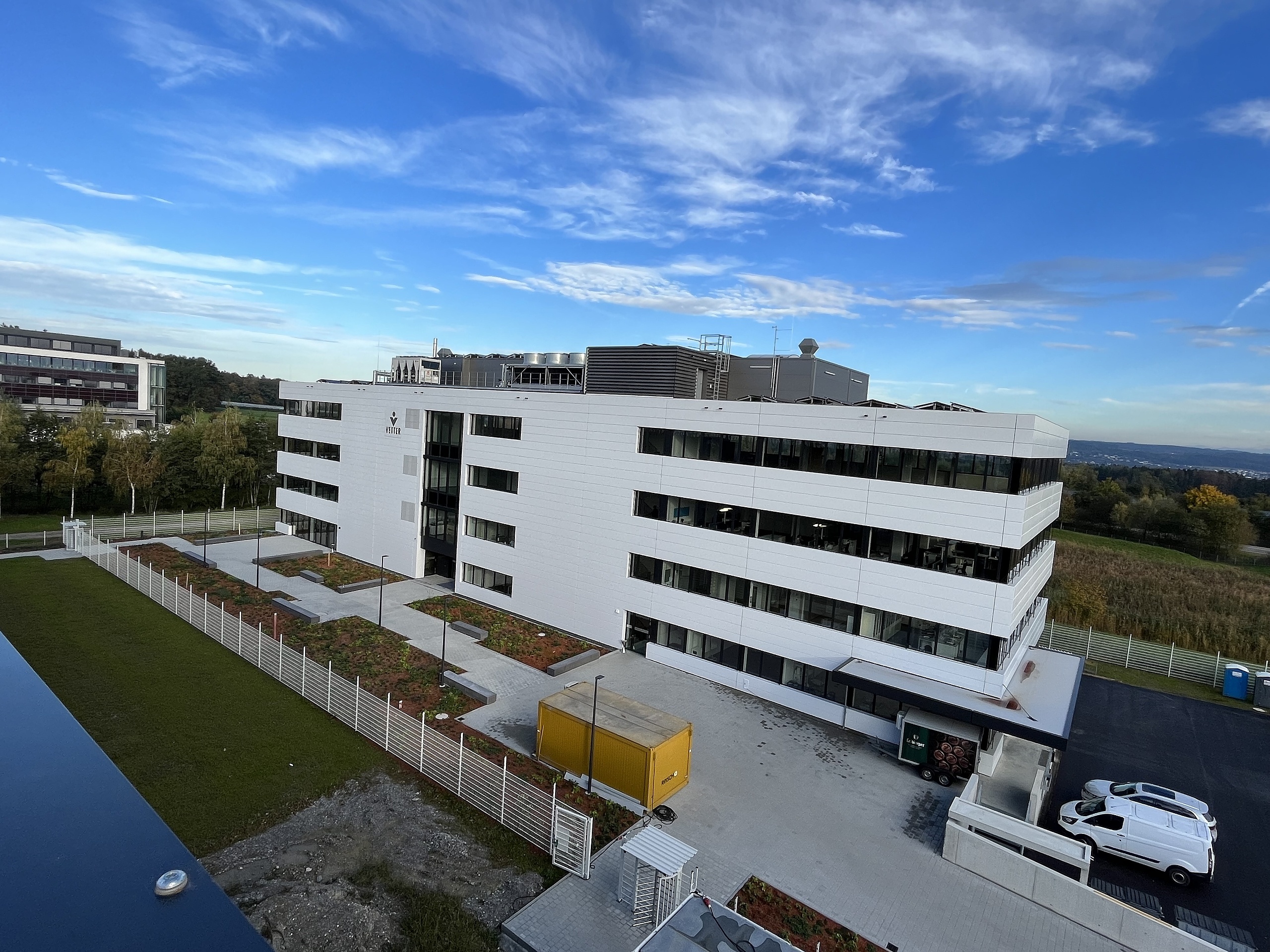 Bildungszentrum außen Vetter Bildungszentrum Gebäude von außen