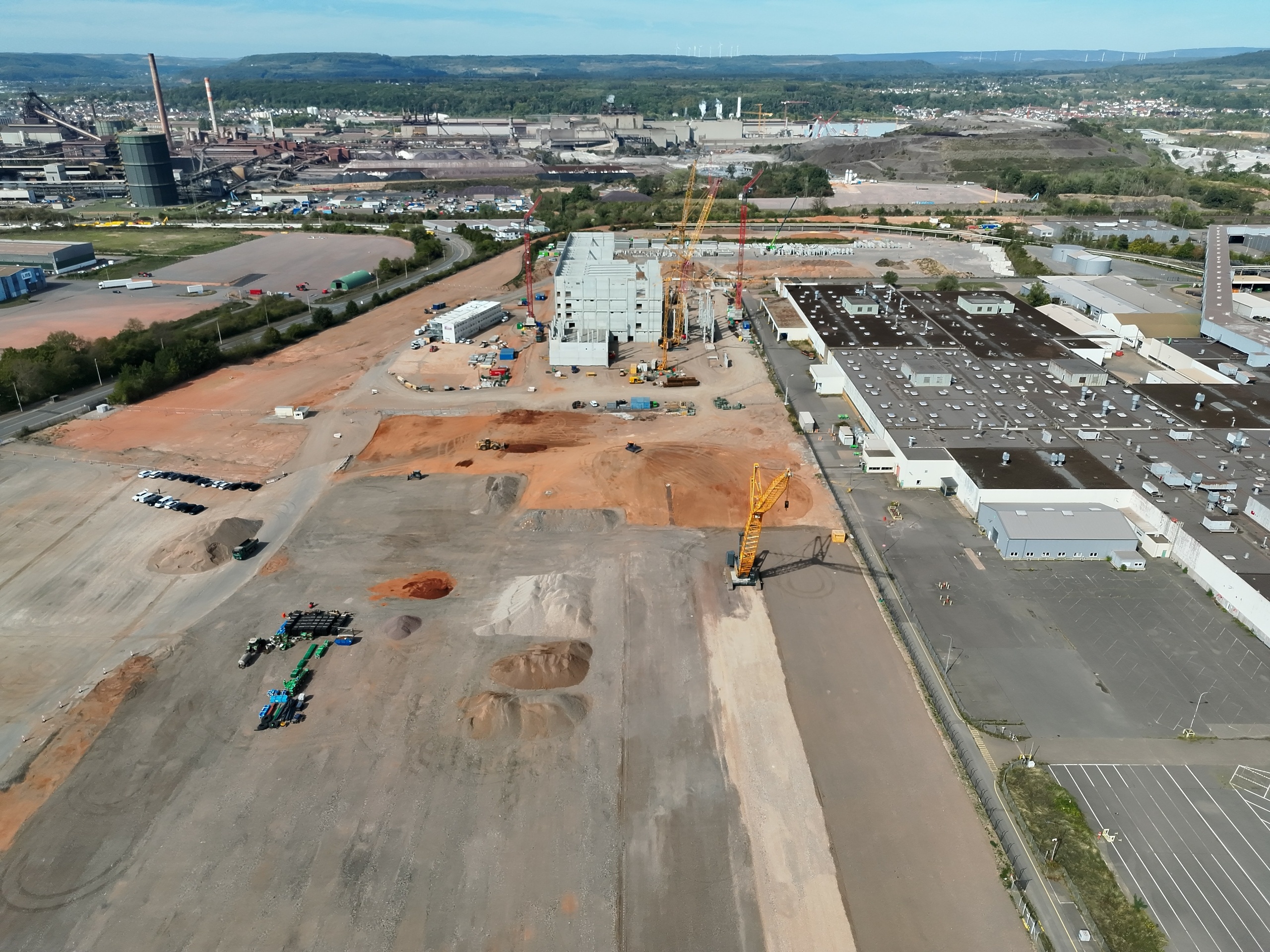 Vetter Saarlouis construction site September 2026