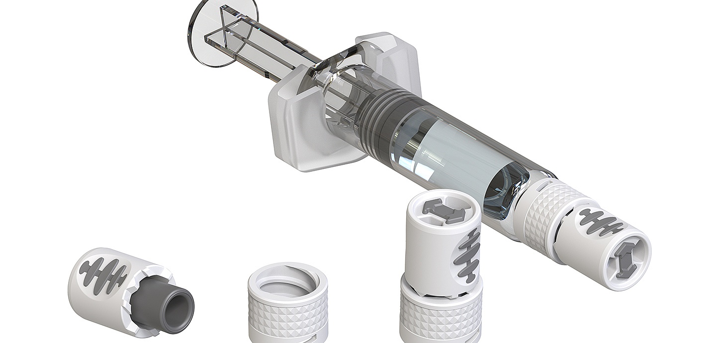 Vetterの新バージョンのシリンジクロージャーシステムV-OVS® next