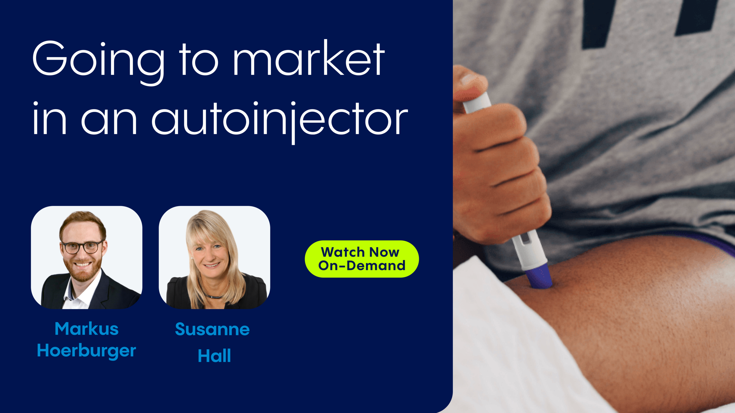 Going to market in an autoinjector