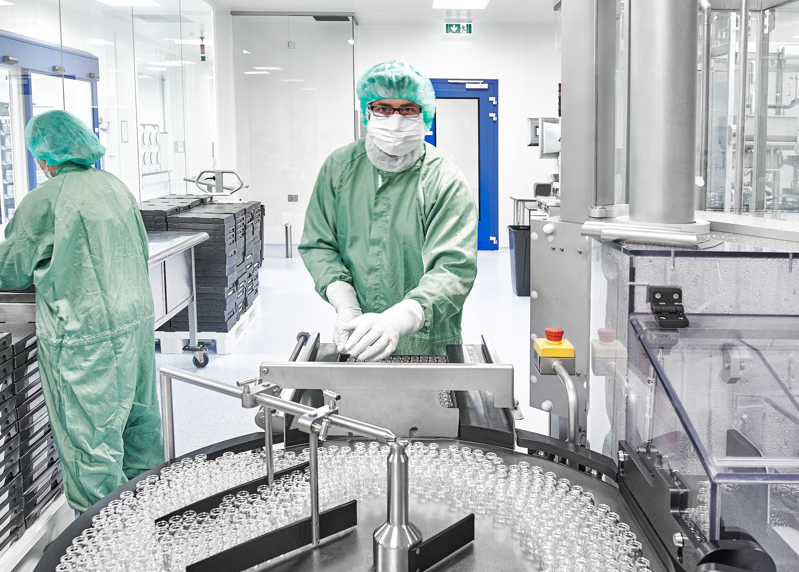 Vetterのオーストリア・ランクヴァイル治験薬製造拠点における高い品質基準での無菌製造