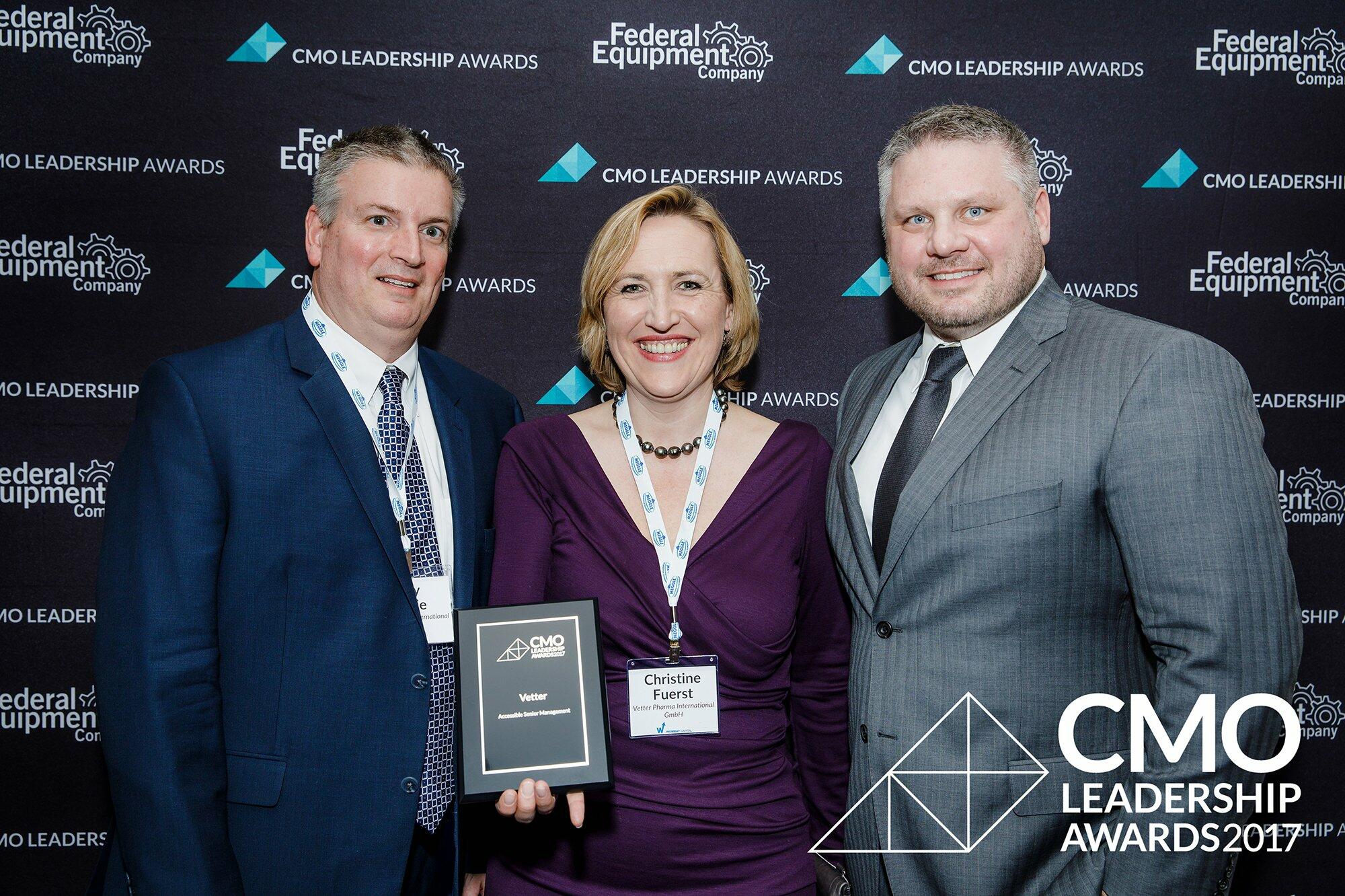Preisverleihung CMO Leadership Award 2017