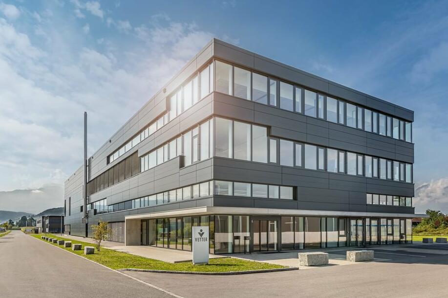 Vetter development service office in Rankweil, Austria