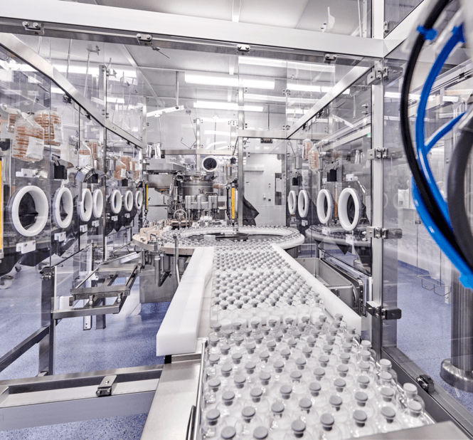 Cleanroom with V-CRT