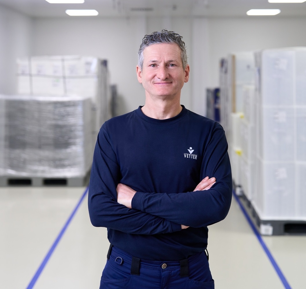 Vetter Mitarbeiter Produktionslogistik Portrait