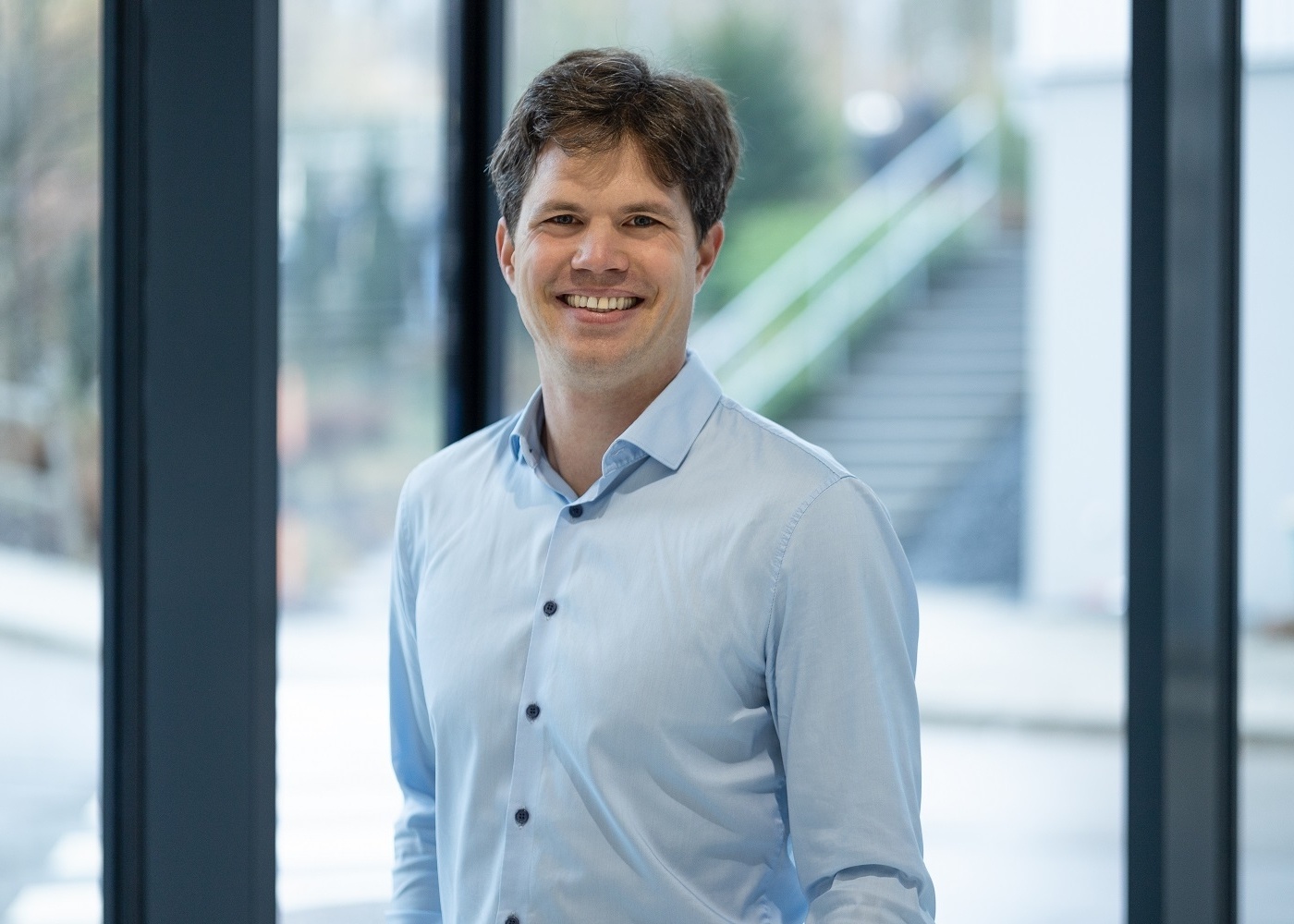 Portrait von Sebastian Frik, Produktionsleiter Lösungsherstellung