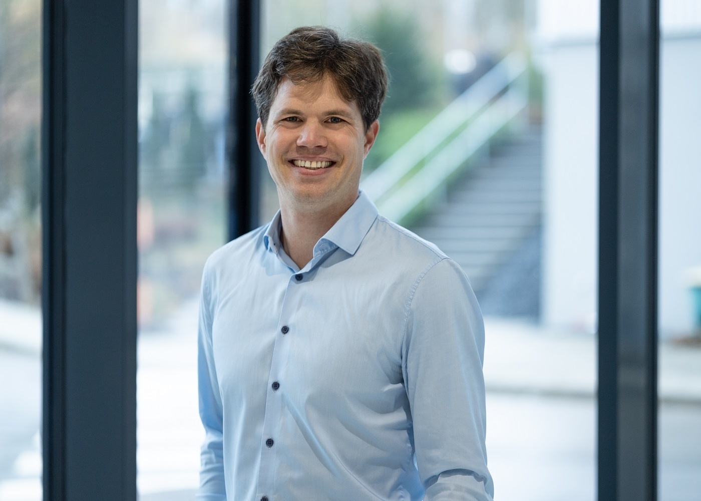 Portrait von Sebastian Frik, Produktionsleiter Lösungsherstellung