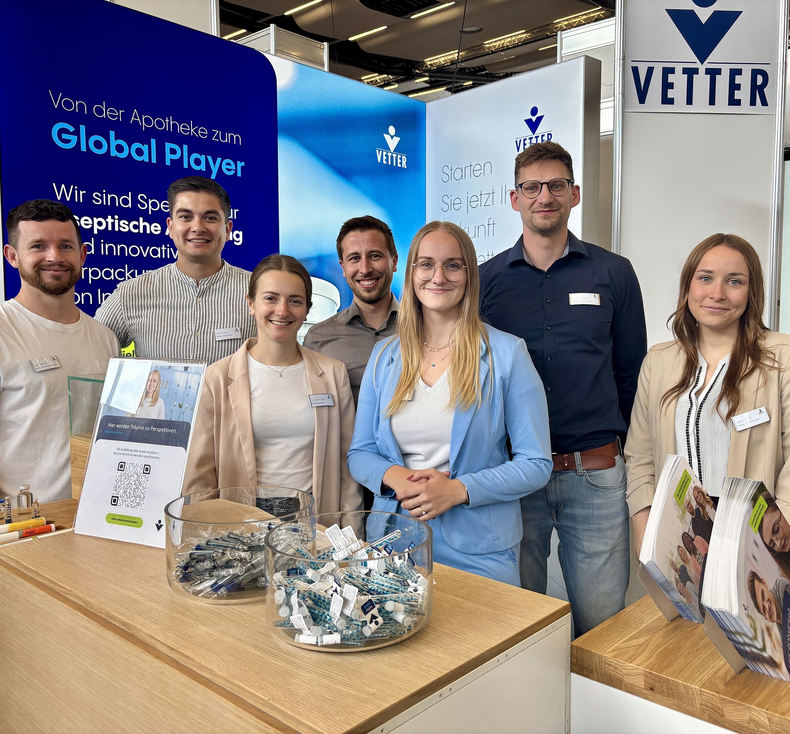 Vetter Mitarbeiter bei der Karrieremesse in Ravensburg