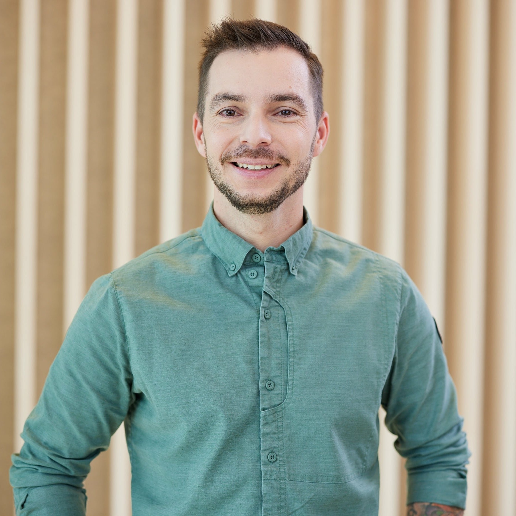 Portraitbild von einem Ausbilder 