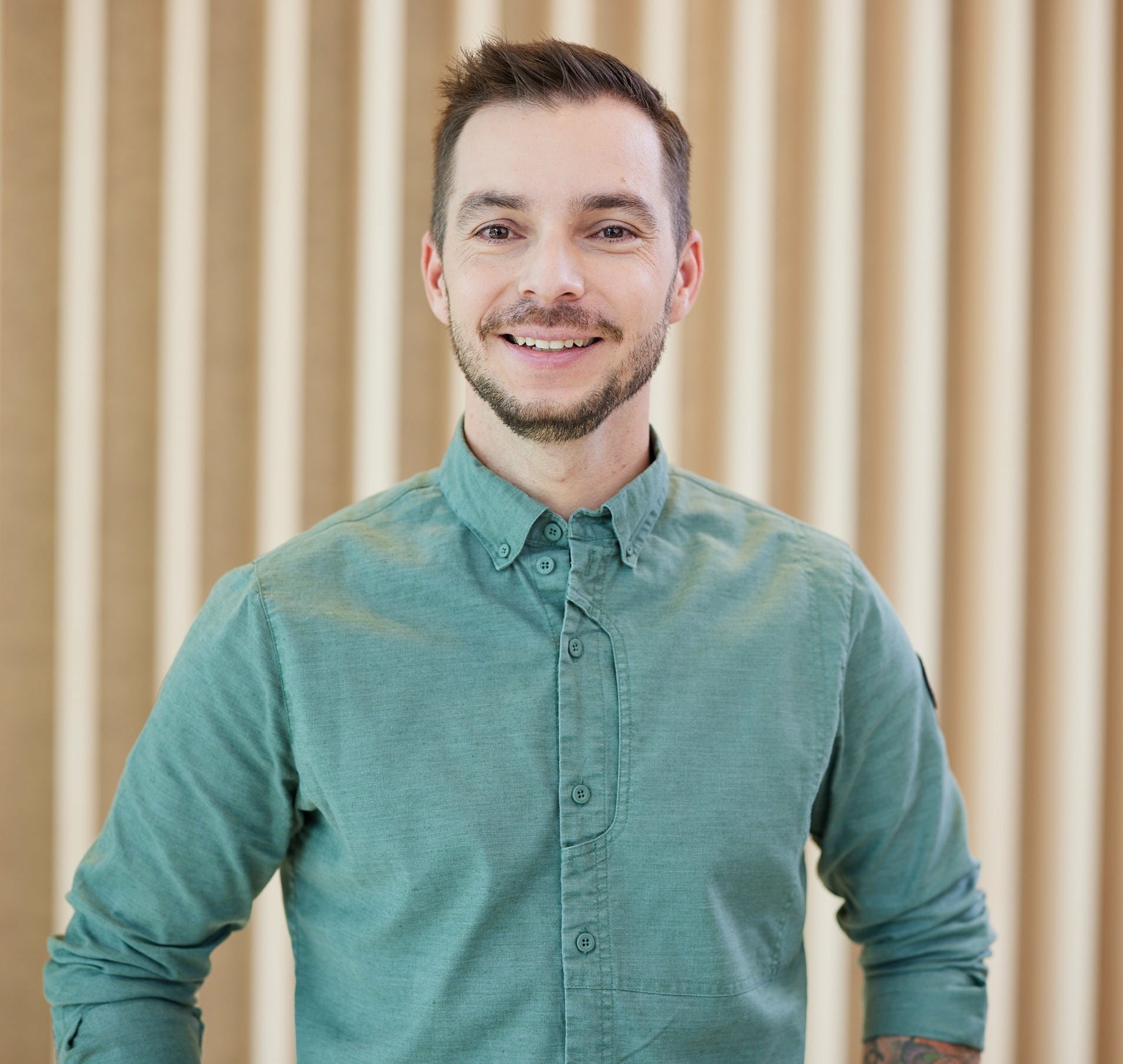 Portraitbild von einem Ausbilder 