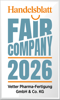 Logo Fair Company 2026 des Handelsblatts für Vetter