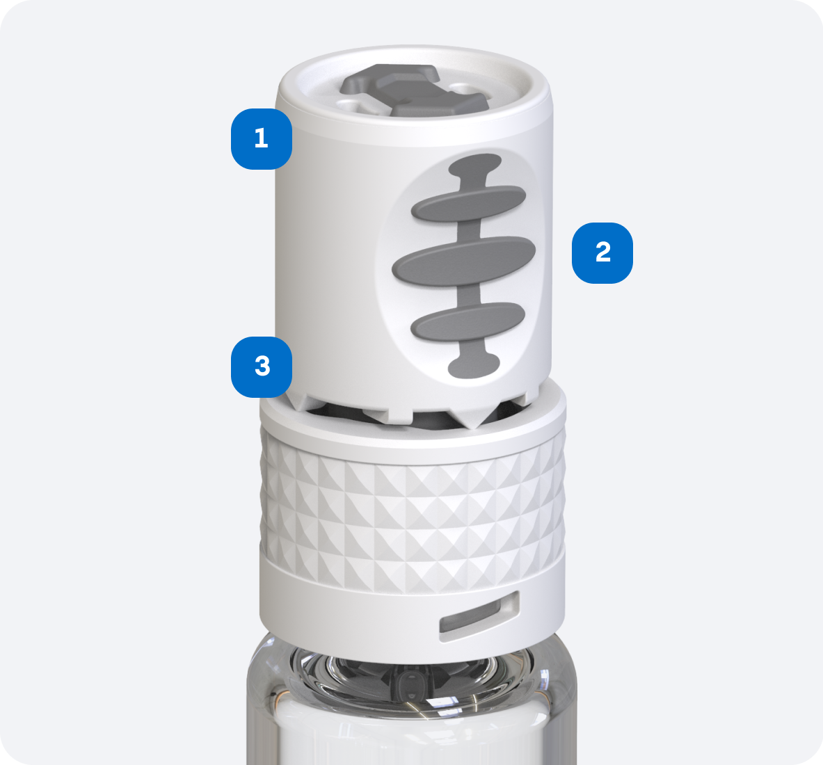 Close up shot of V-OVS® next