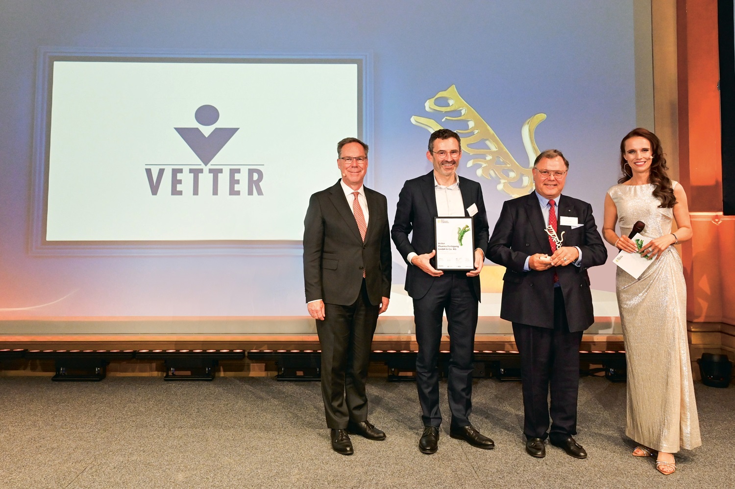 Preisverleihung des Best Managed Company Awards 2025 für Vetter