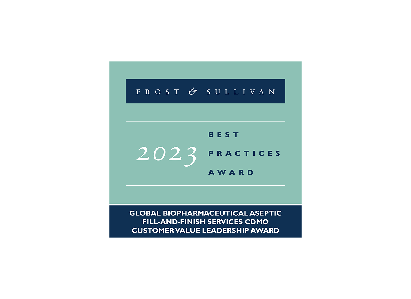 Frost and Sullivan Award 2023