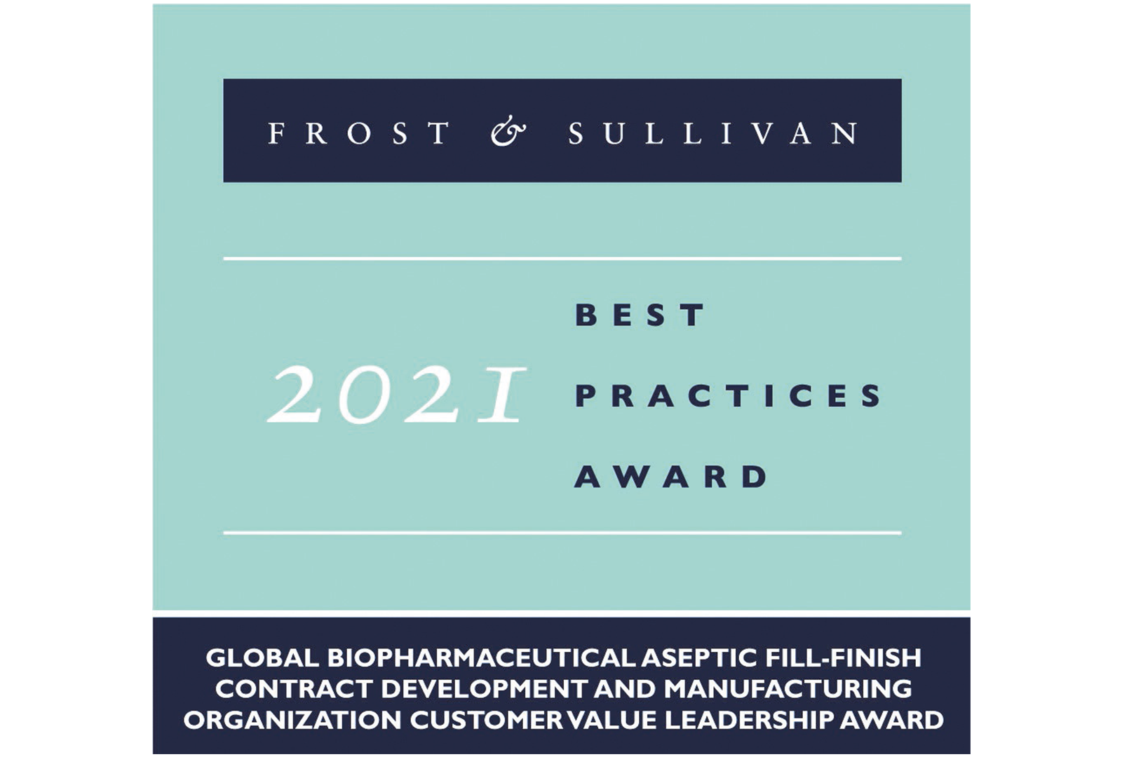 Logo frost and sullivan Award 2021