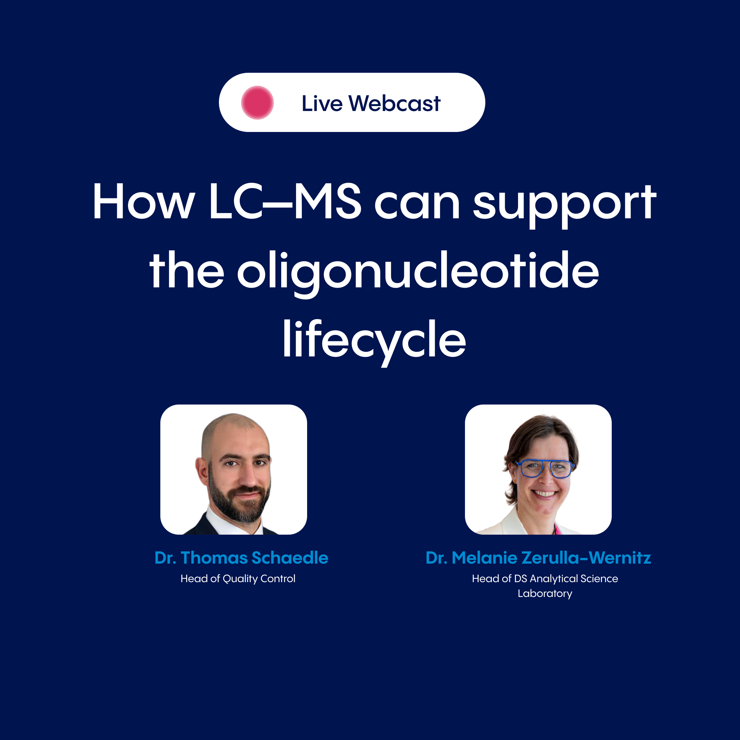 LC-MS Oligonukleotide Webcast