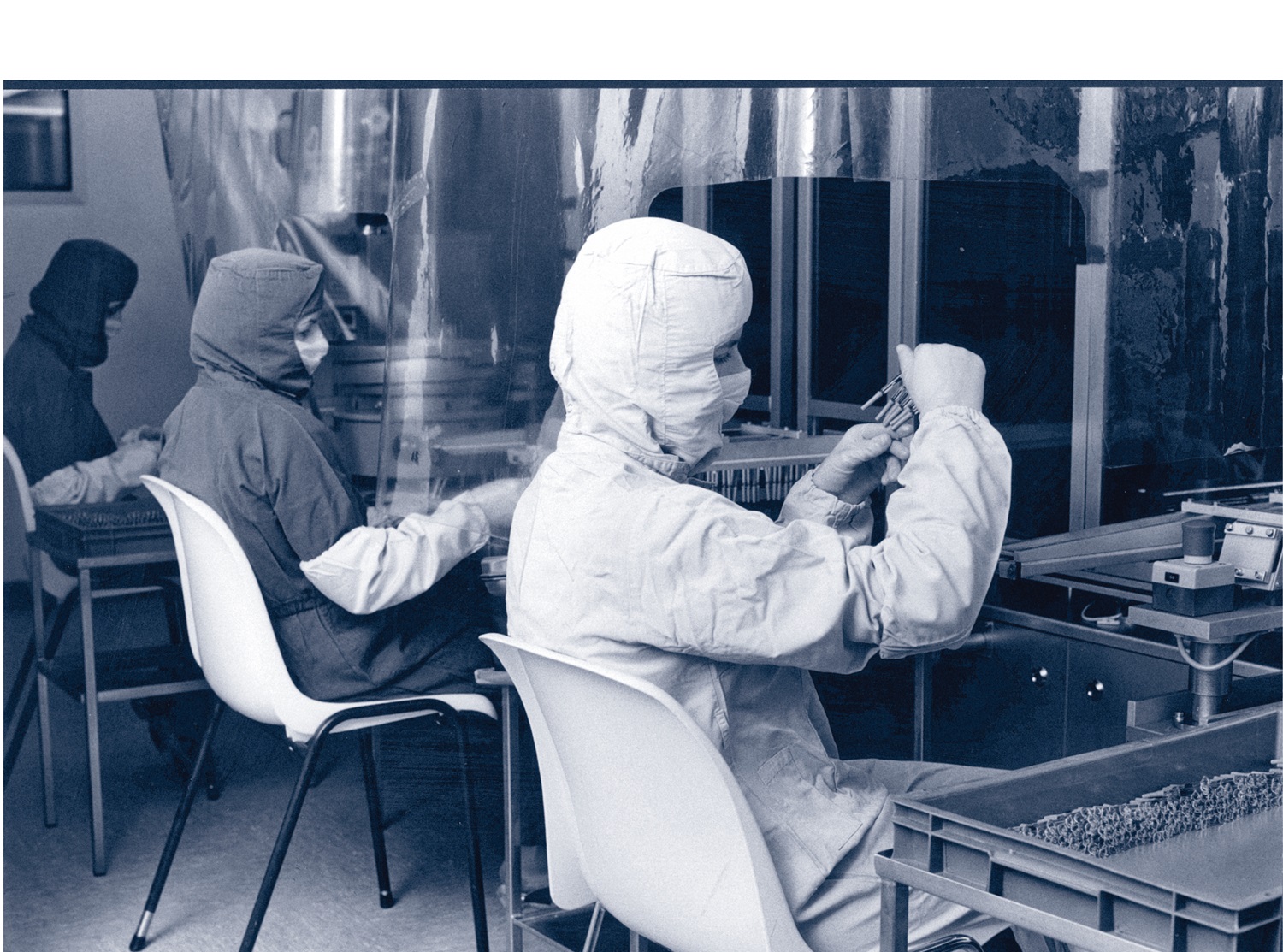 Spritzenkontrolle bei Vetter Ende der 70er Jahre