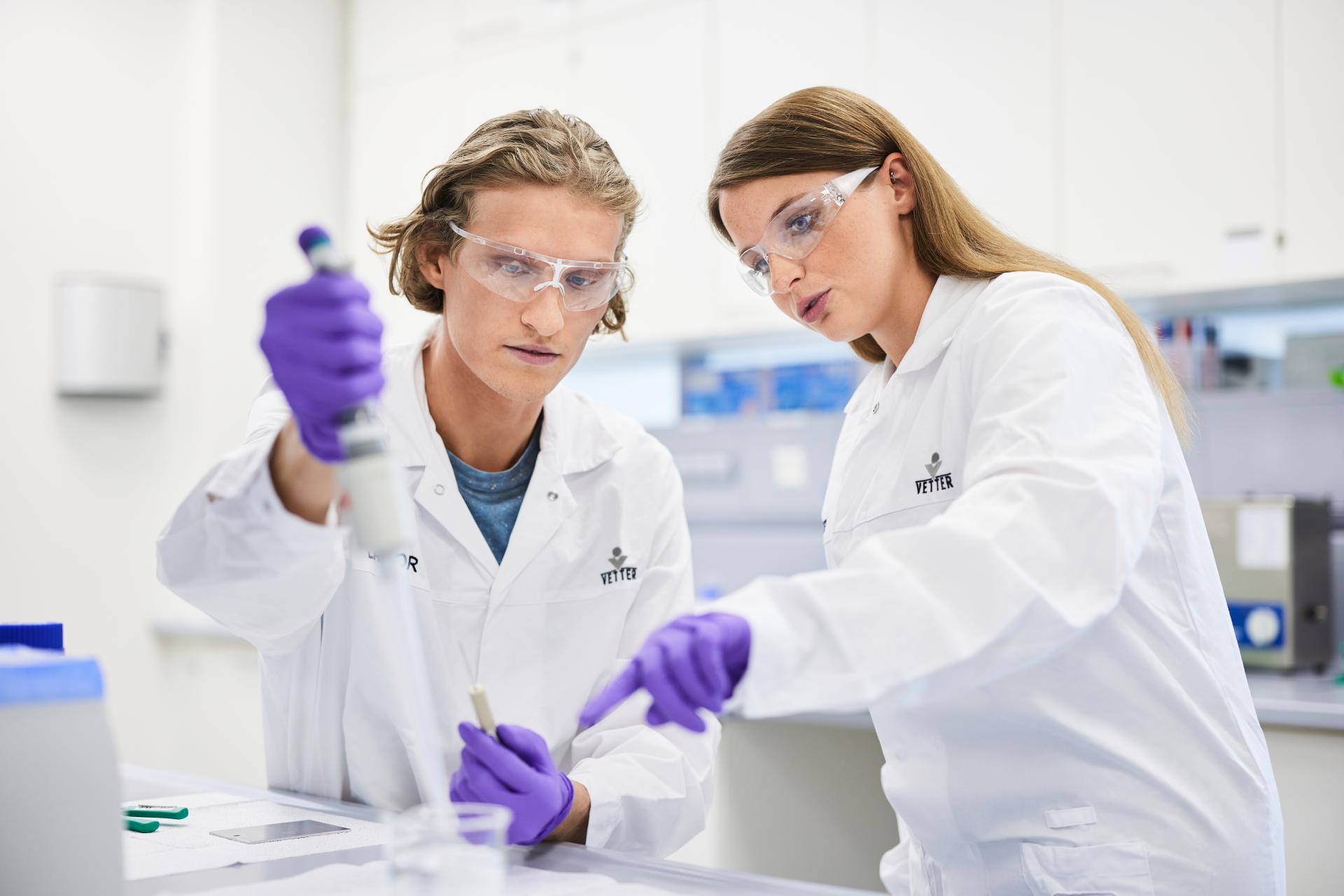Vetter Labor Analyse