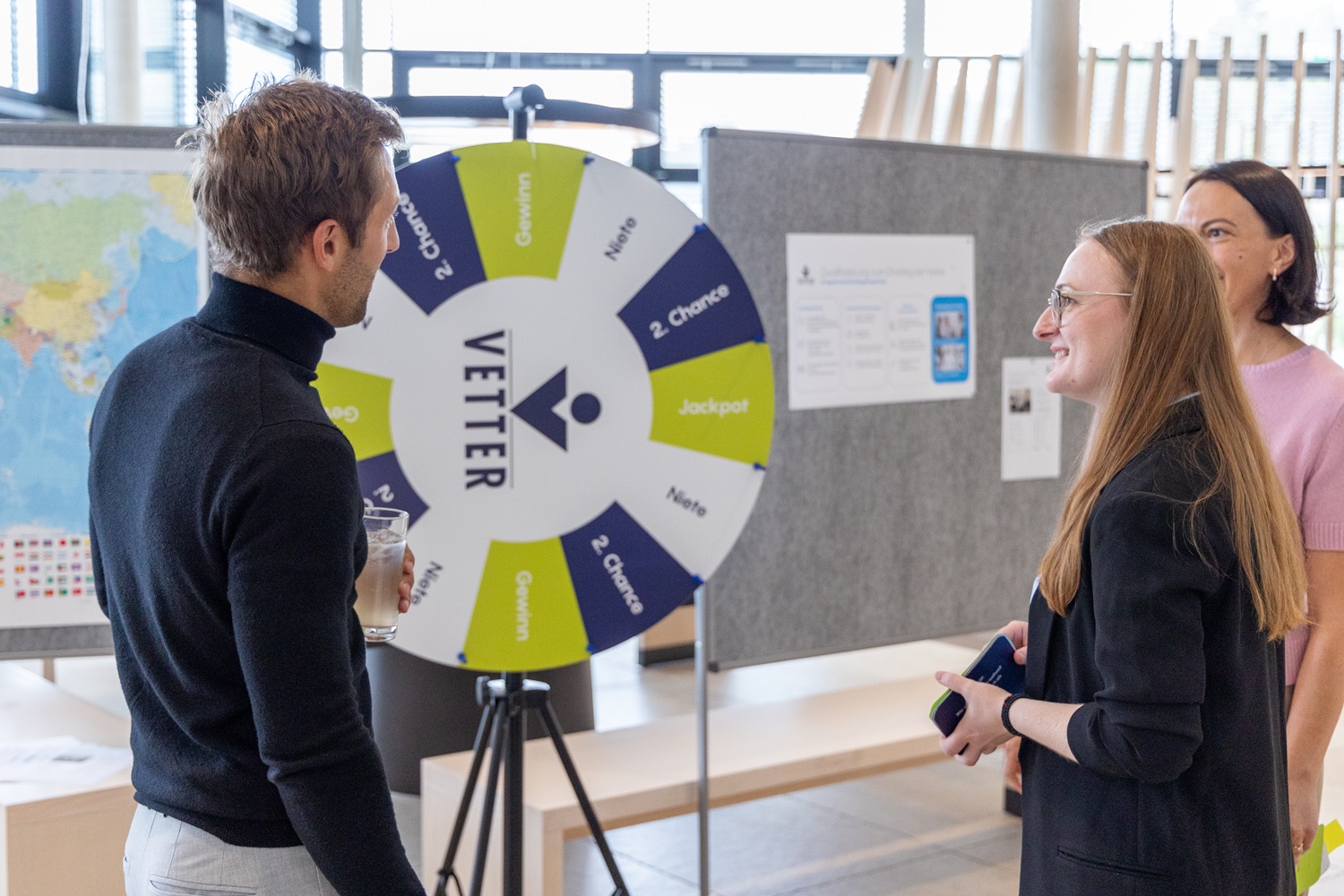 Vetter goes Social Glücksrad