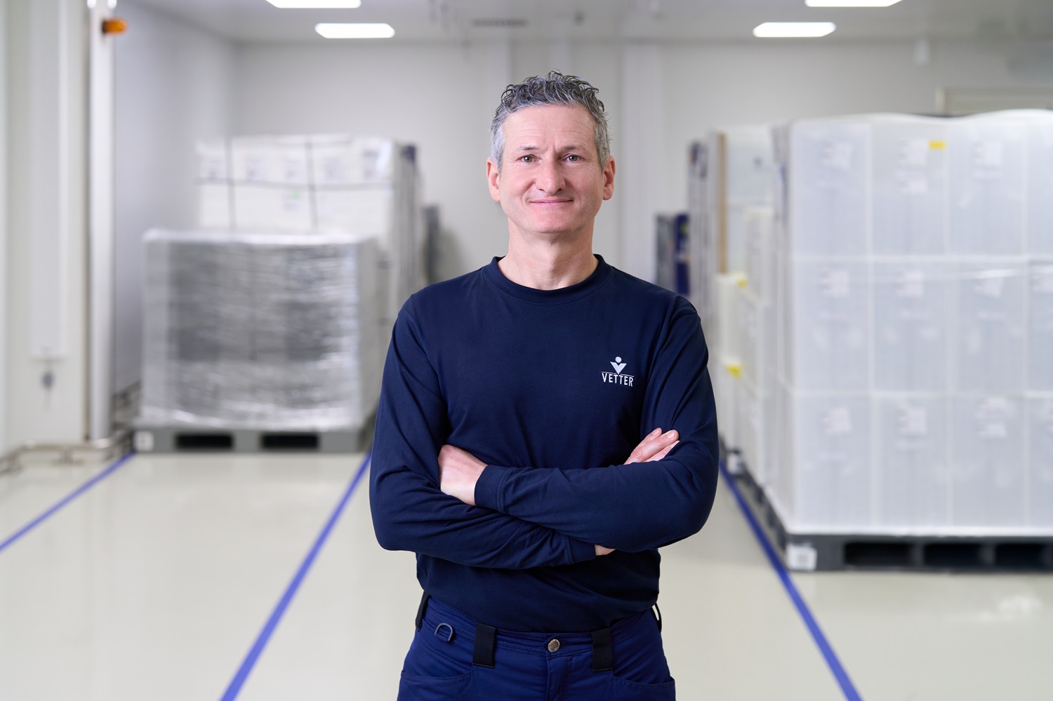 Vetter Mitarbeiter Produktionslogistik Portrait