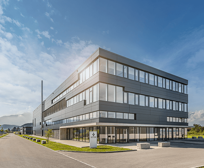 Clinical manufacturing facility in Rankweil